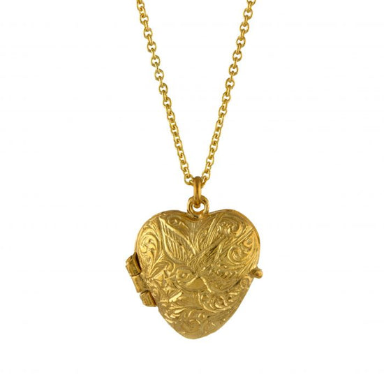 Victorian Keepsake Heart Locket