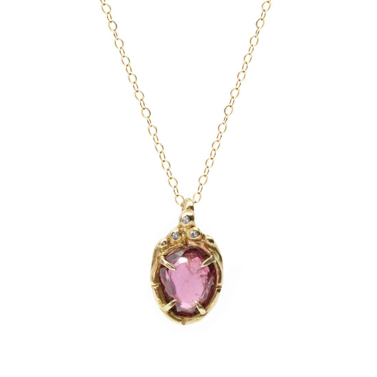 Load image into Gallery viewer, Garnet Cuore Pendant
