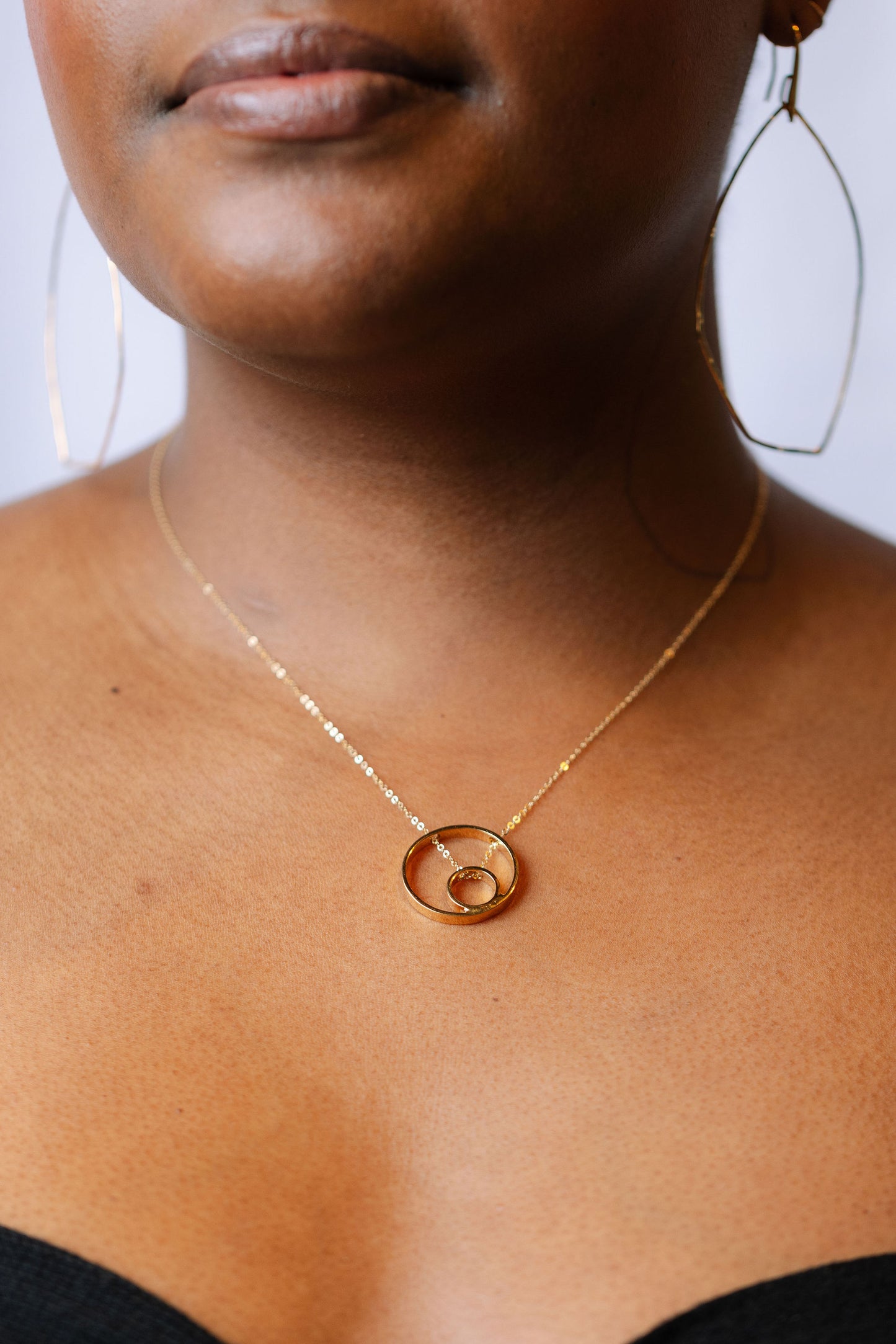 Juno Necklace in Rose Gold