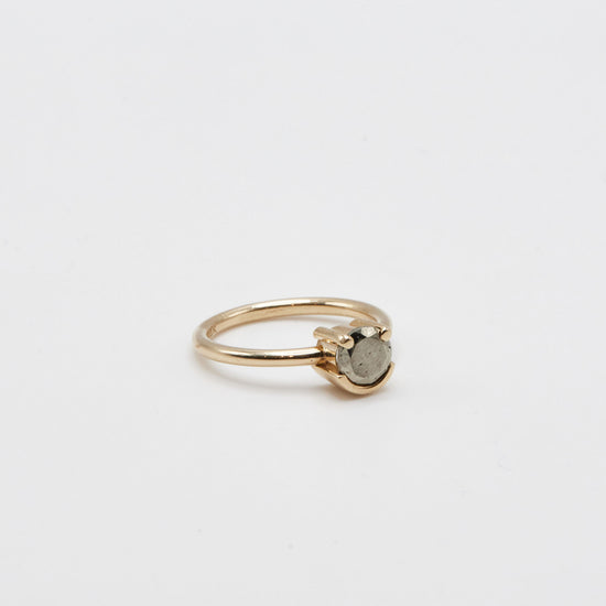 Load image into Gallery viewer, Super Smiley Pyrite Ring
